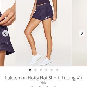 Lululemon Hotty Hot Short II